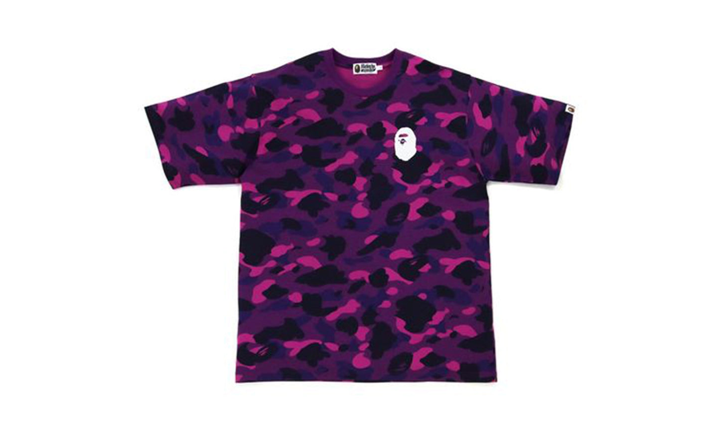 BAPE Big ABC Camo Ape Head Relaxed Fit Purple