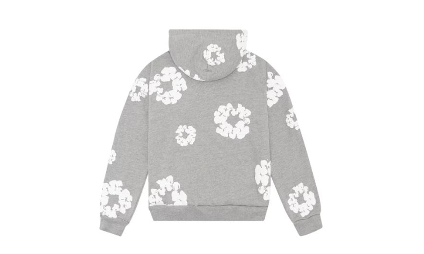 Denim Tears The Cotton Wreath Hoodie Grey
