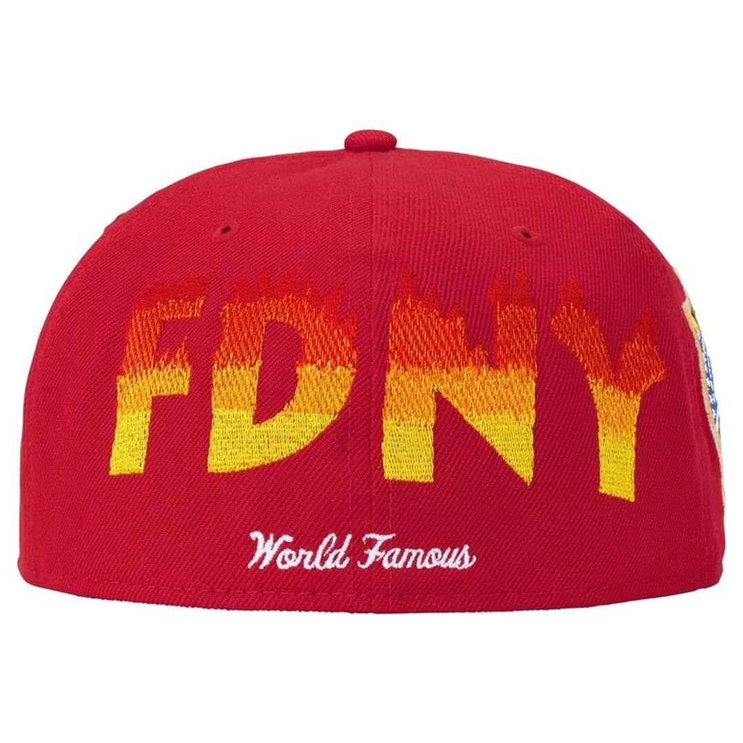 Supreme New Era FDNY Red