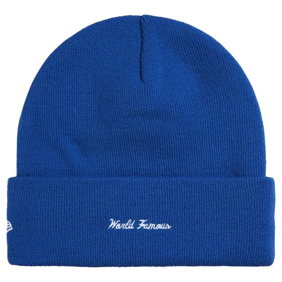 Supreme New Era Action Beanie Blue