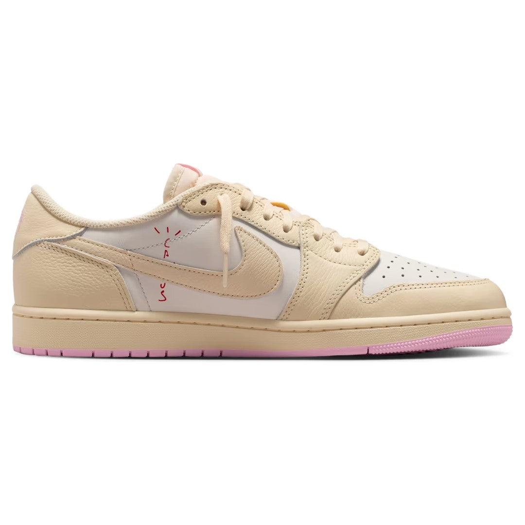Air Jordan 1 Low x Travis Scott Muslin Shy Pink