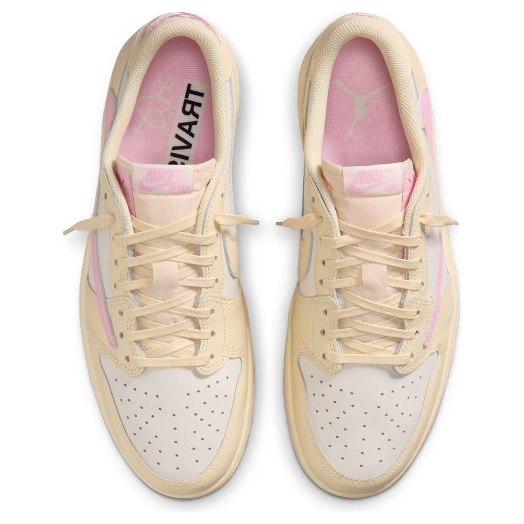 Air Jordan 1 Low x Travis Scott Muslin Shy Pink