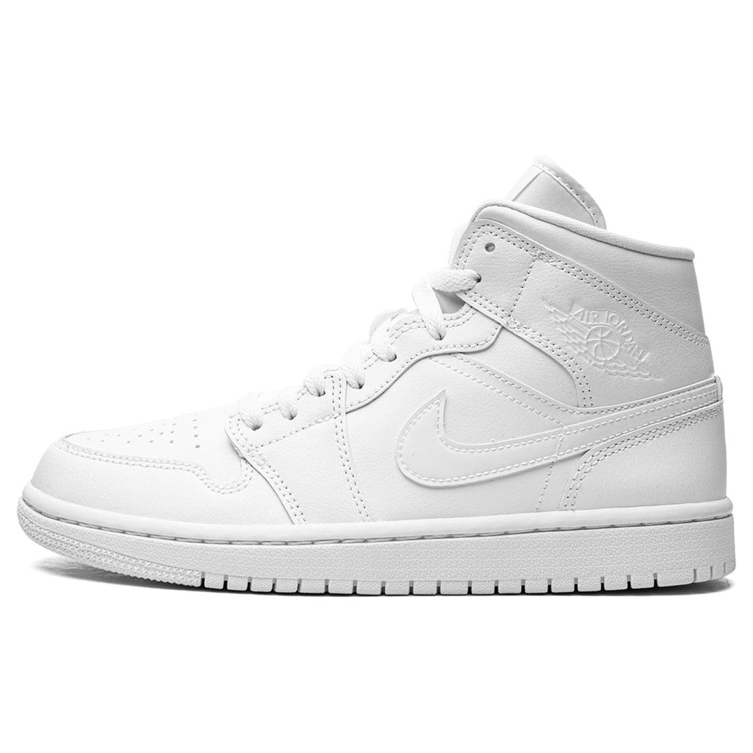Jordan 1 Mid "Triple White" (2022)