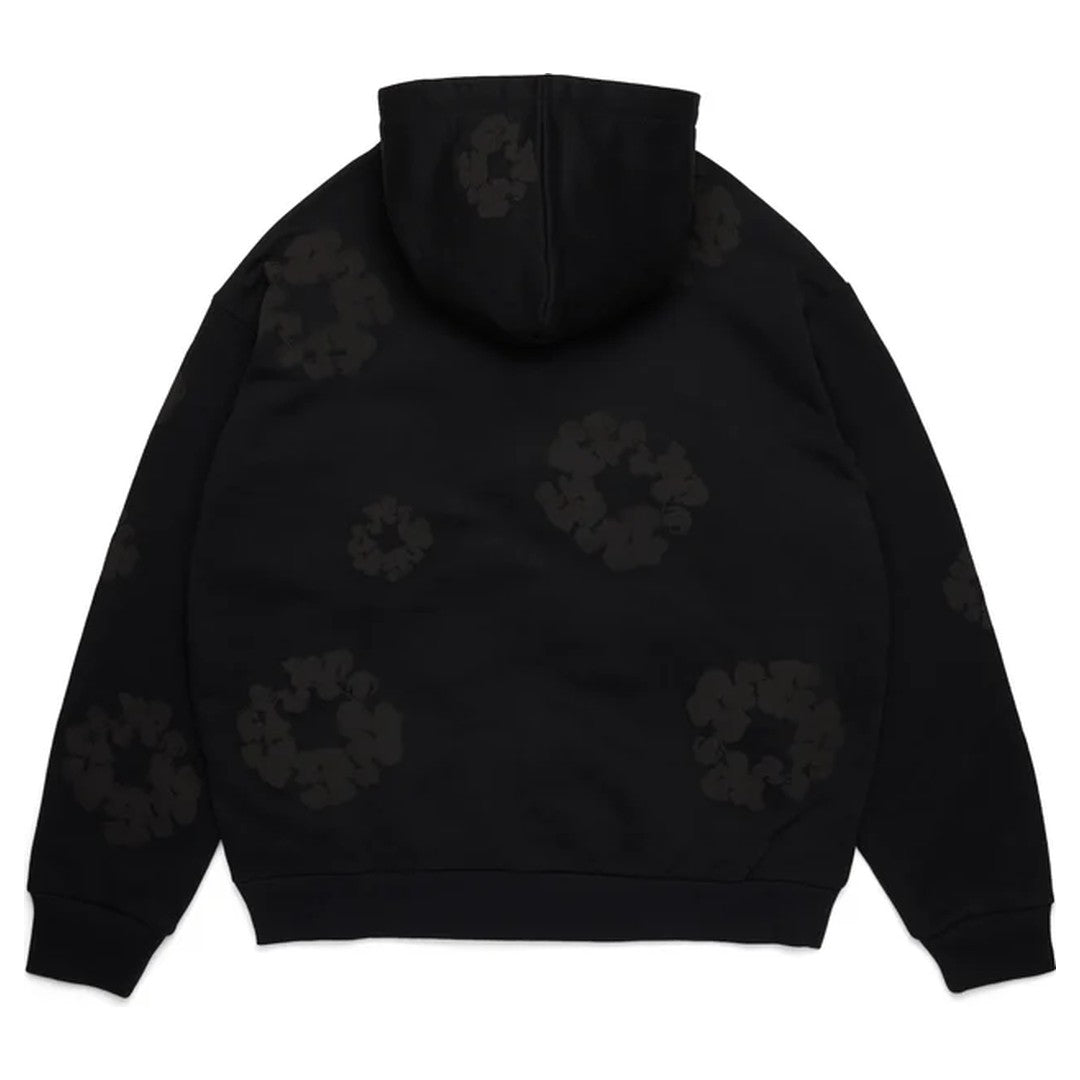 Denim Tears Zip Hoodie Total Black
