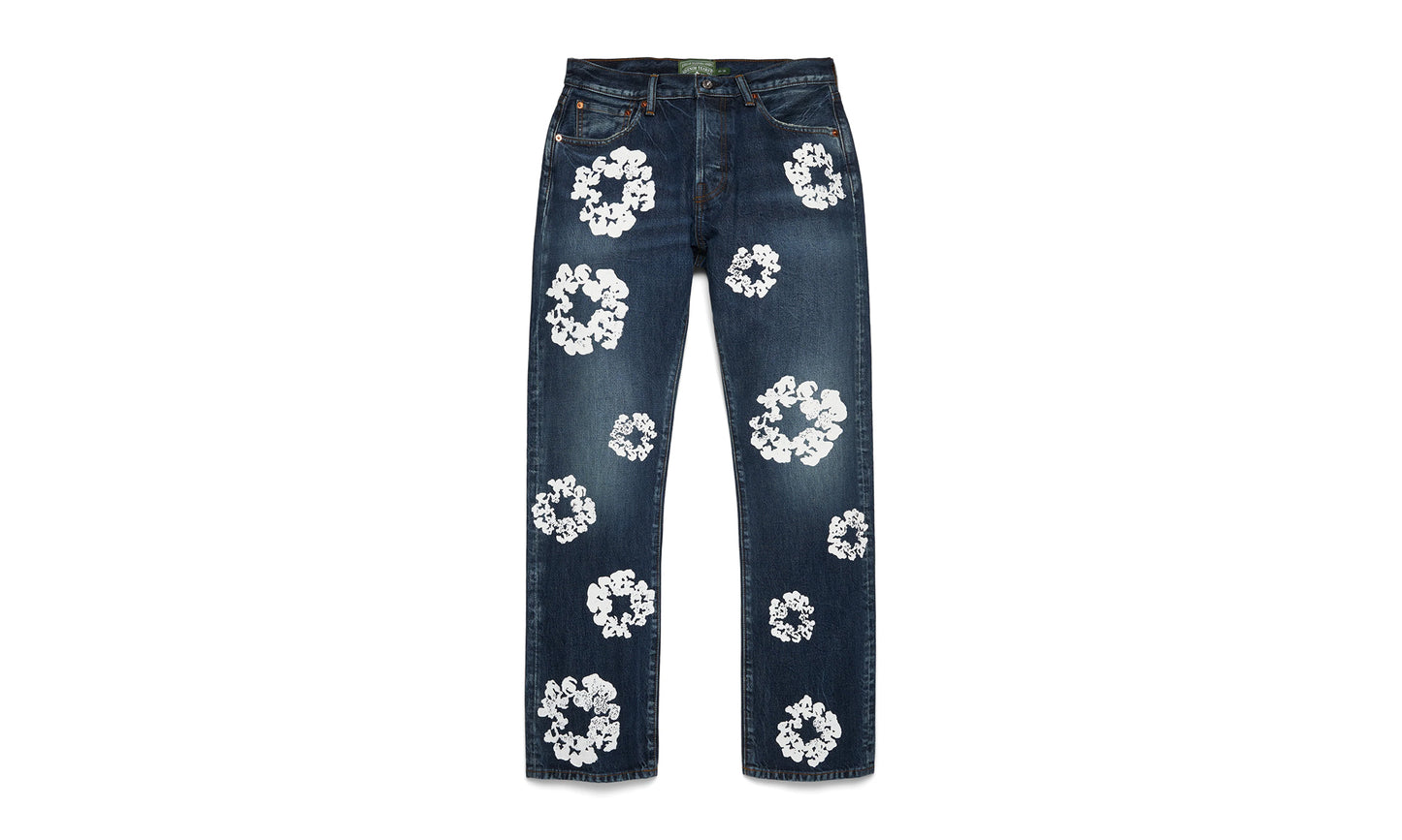 Denim Tears The Cotton Wreath Denim Jeans Vintage 80s 90s Edition
