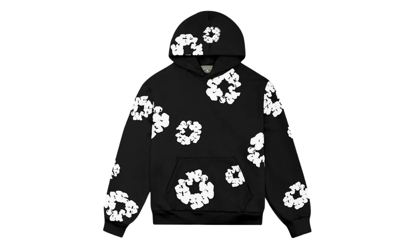 Denim Tears The Cotton Wreath Hoodie Black
