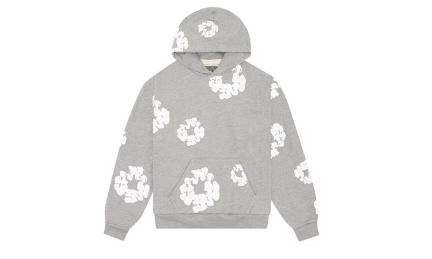 Denim Tears The Cotton Wreath Hoodie Grey