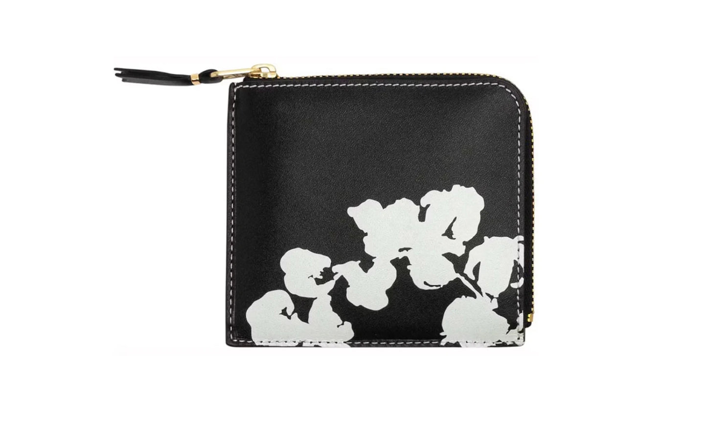 Denim Tears x Comme des Garcos Cotton Wreath Zip Wallet