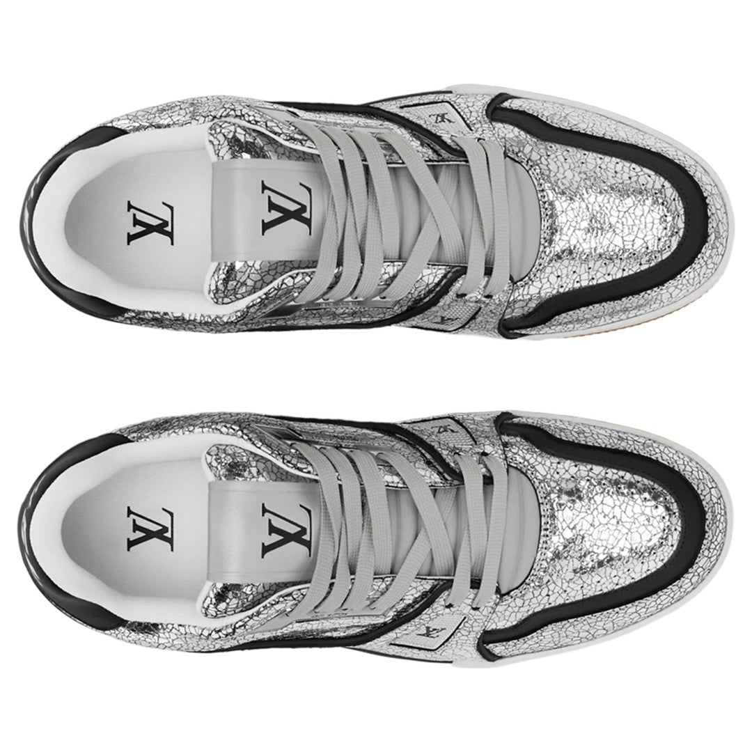 Louis Vuitton LV Trainer Silver Exclusive Europa