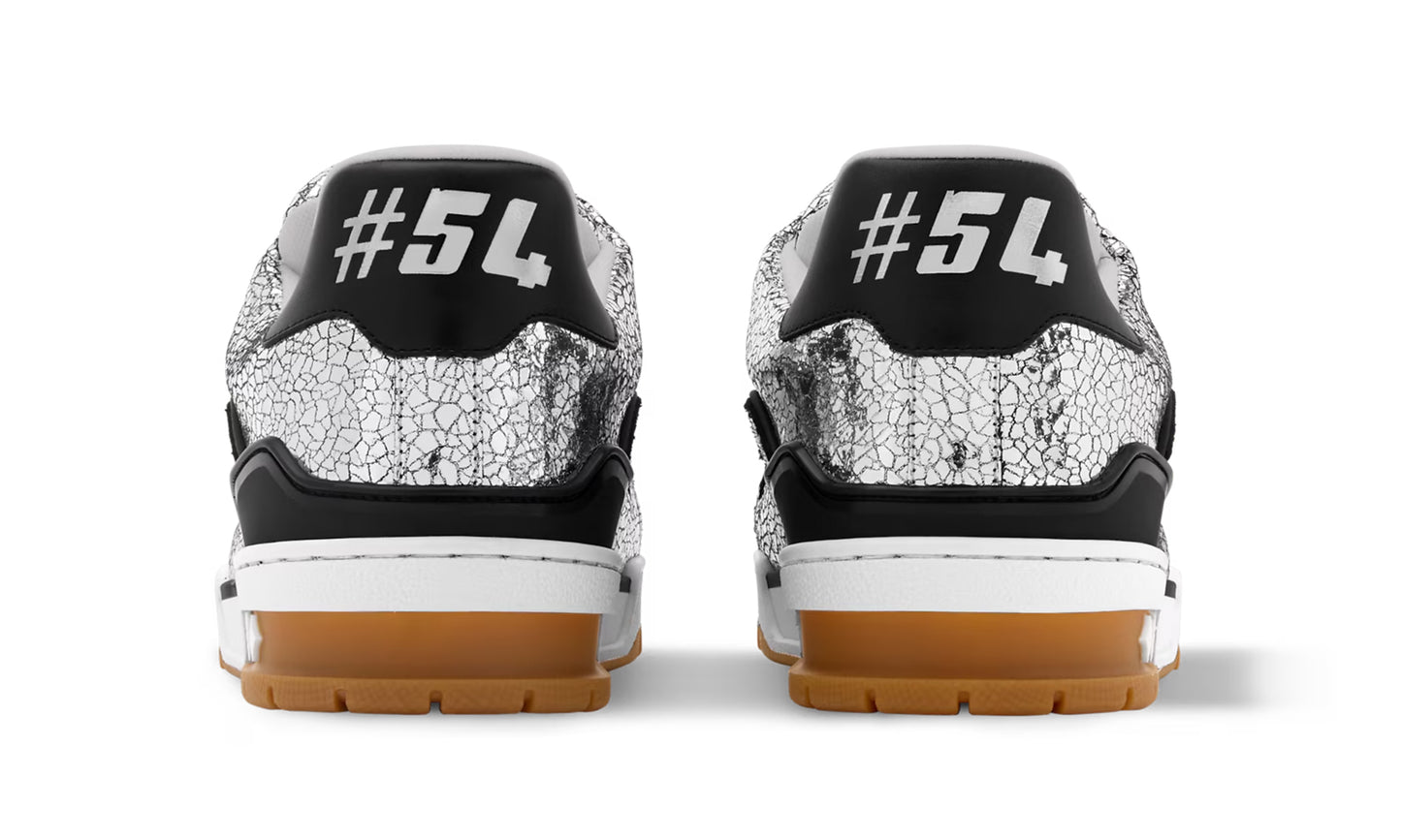 Louis Vuitton LV Trainer Silver Exclusive Europa