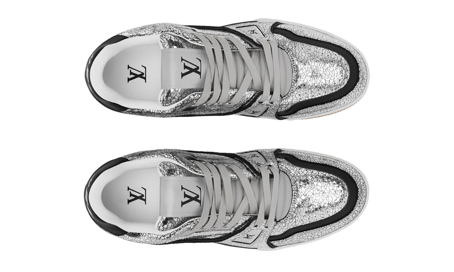 Louis Vuitton LV Trainer Silver Exclusive Europa