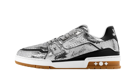 Louis Vuitton LV Trainer Silver Exclusive Europa