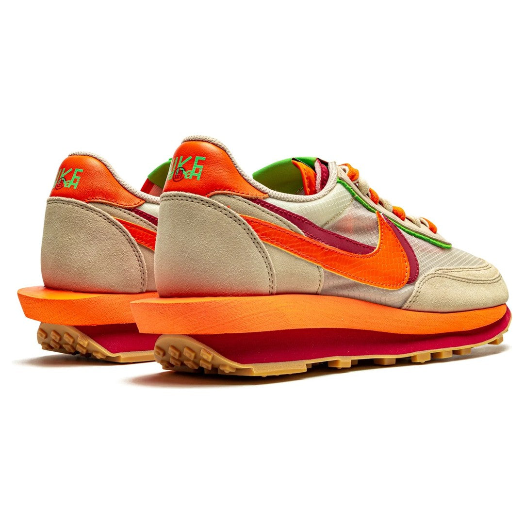 Nike LD WAFFLE "Sacai x Clot - Net Orange Blaze"