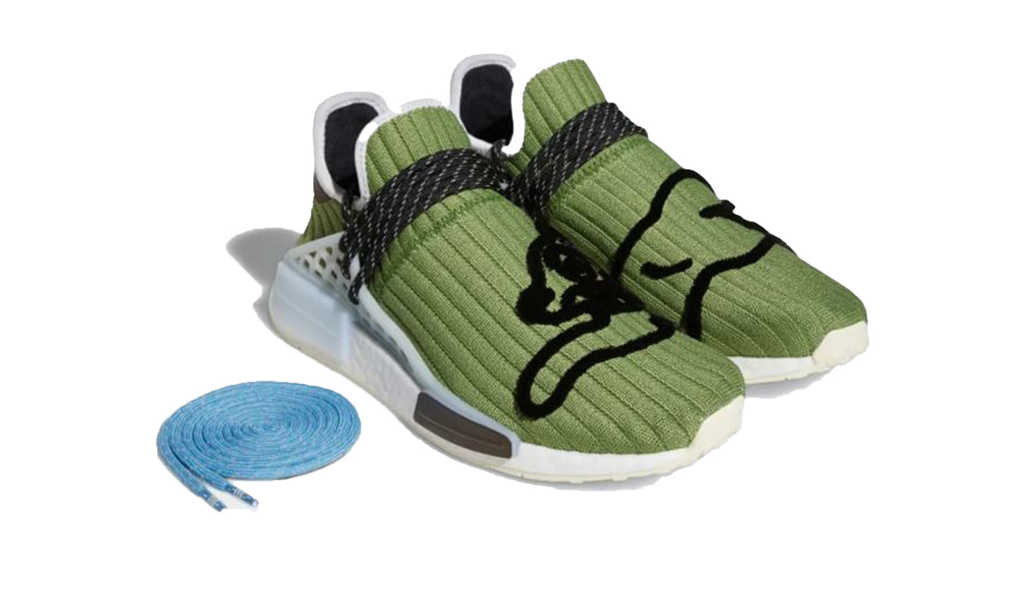 Pharrell Williams x Billionaire Boys Club x Adidas Originals NMD HU 'Running Dog Green'