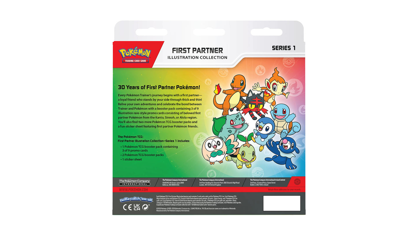 Pokemon First Partner Series Inglés