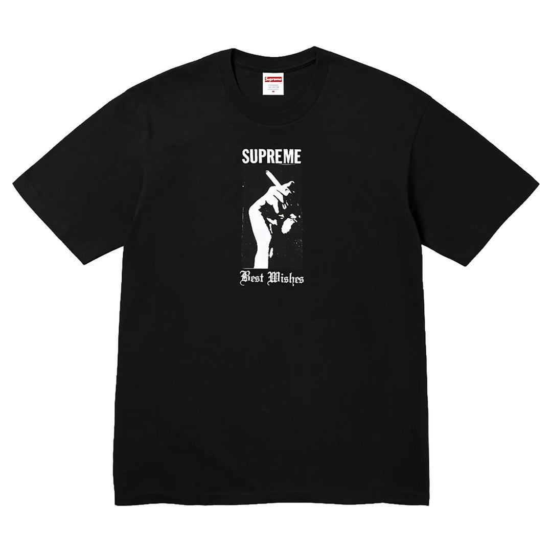 Supreme Best Wishes Tee Black