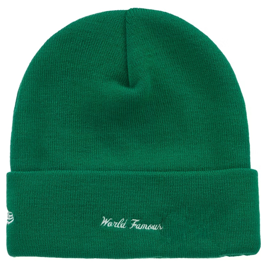 Supreme New Era Action Beanie Green