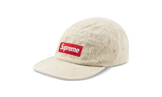 Supreme Punched Denim Camp Cap