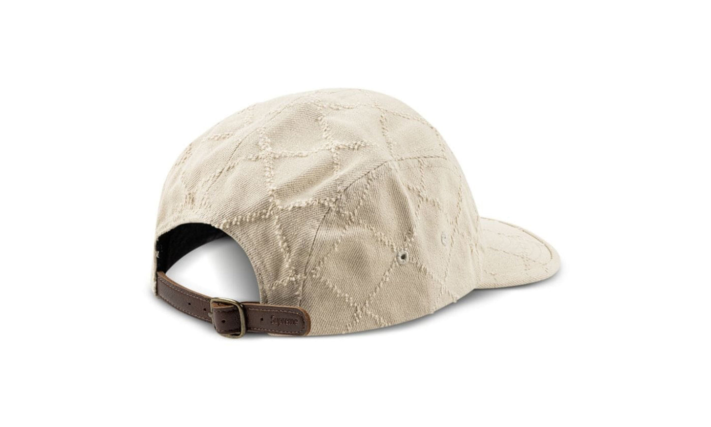 Supreme Punched Denim Camp Cap