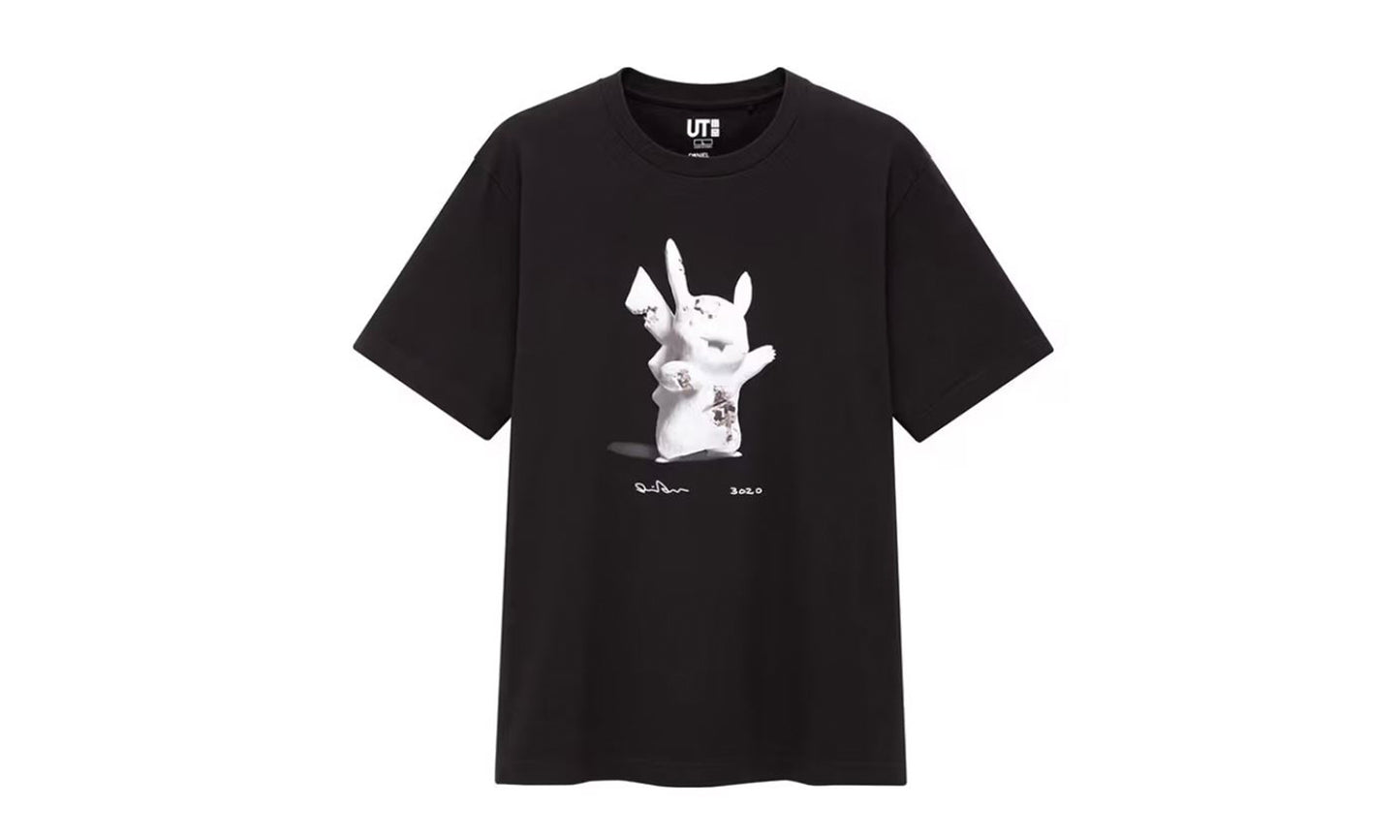 UNIQLO POKEMON X DANIEL ARSHAM PIKACHU UT BLACK
