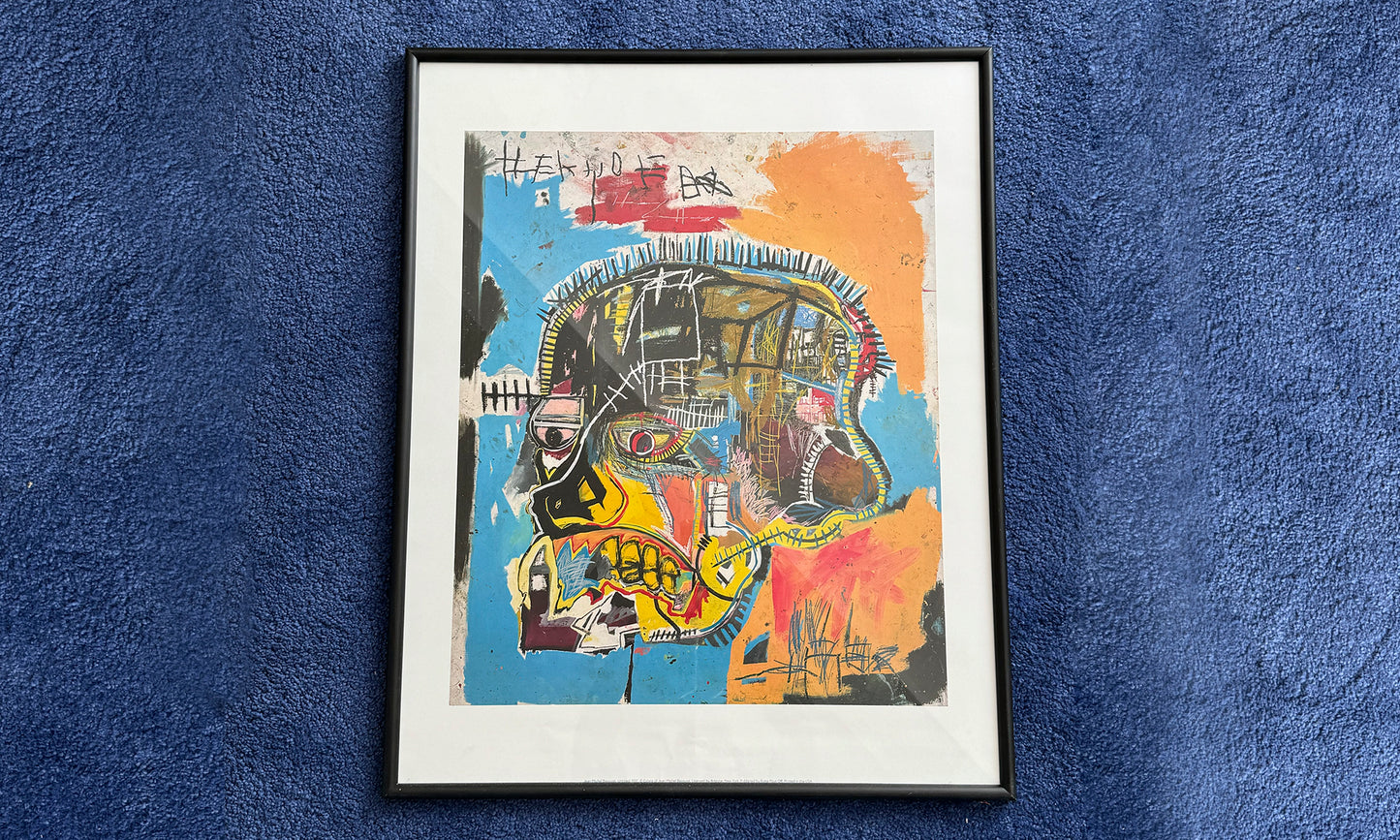 Jean Michel Basquiat (Skull) 1981 art print