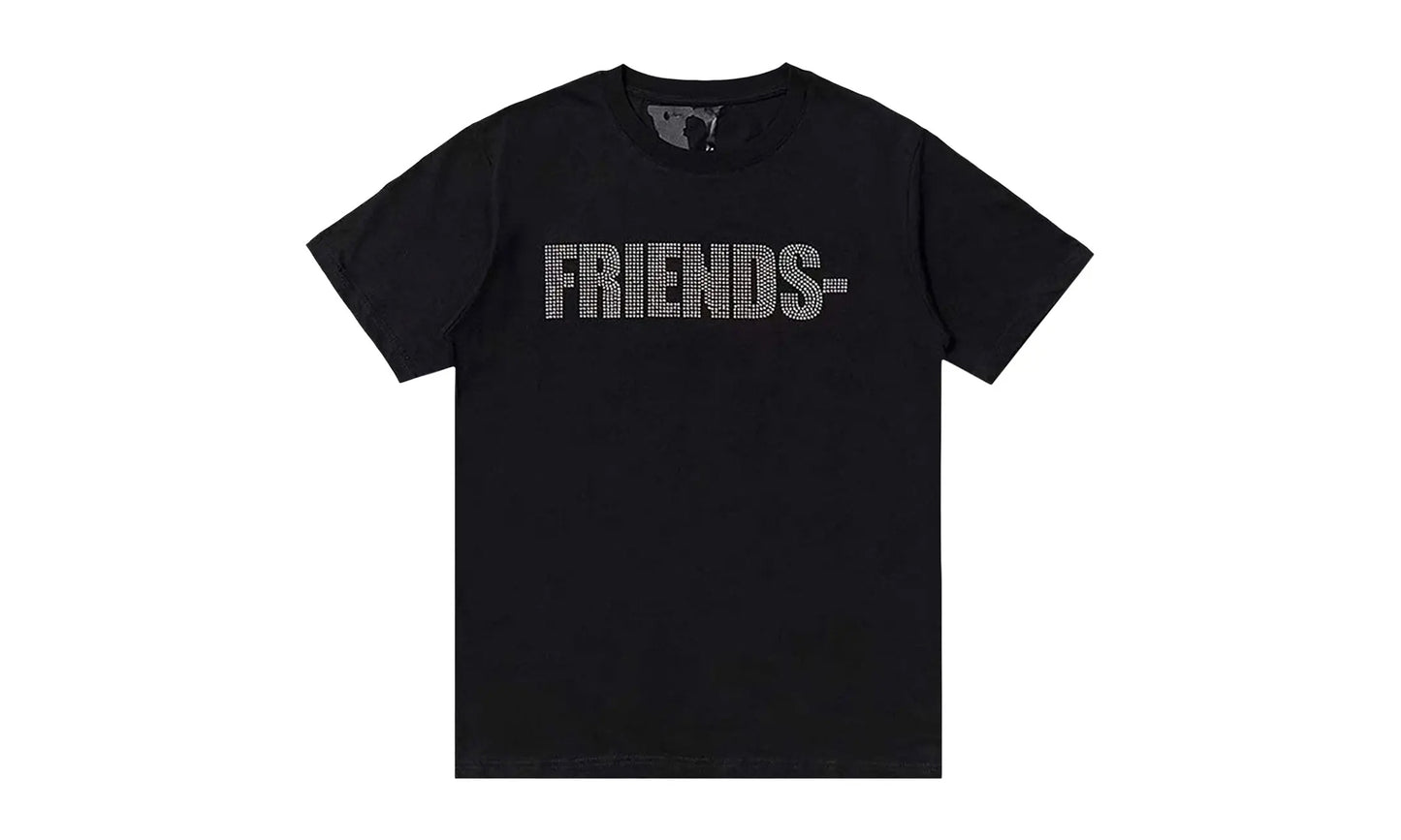 Vlone x Swavorski Friends T-Shirt Black