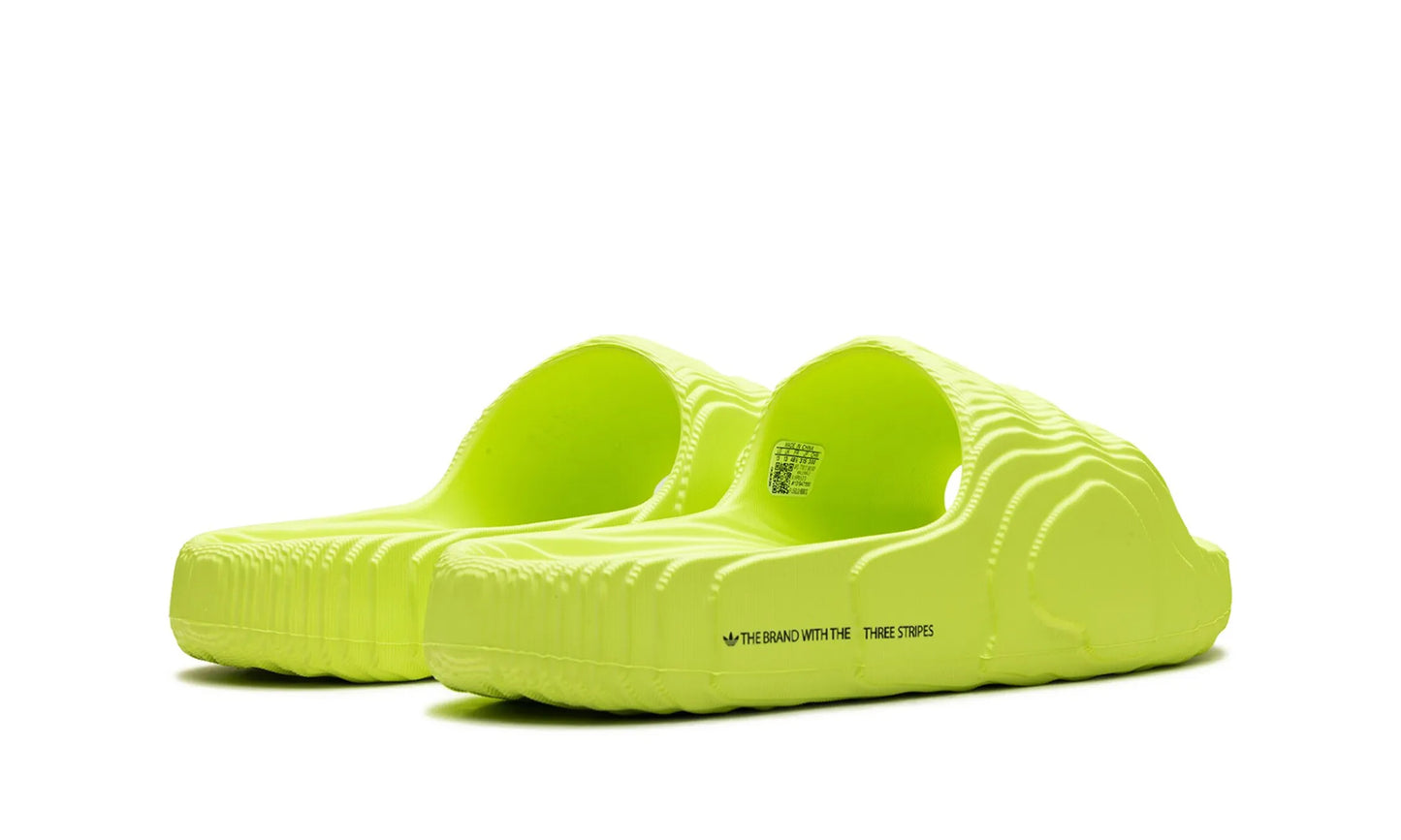 Adidas Adilette 22 Slides Solar Yellow