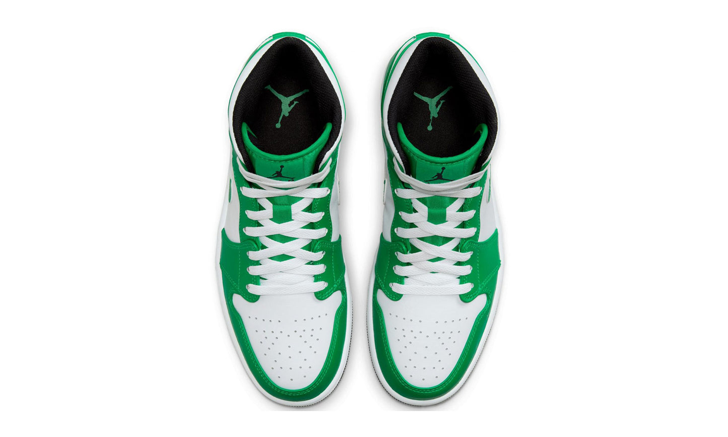 Jordan 1 Mid Lucky Green