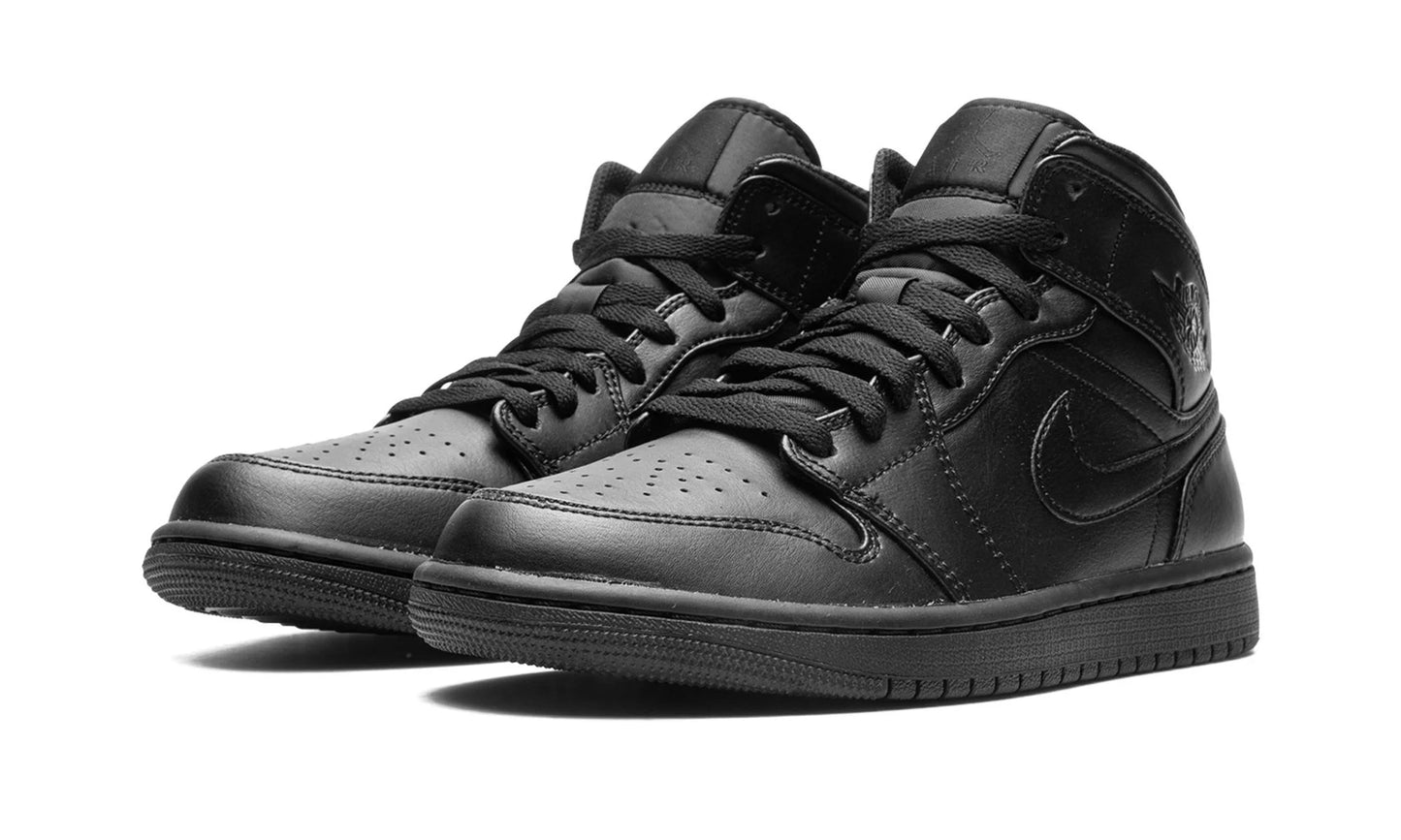 Jordan 1 Mid "Triple Black"