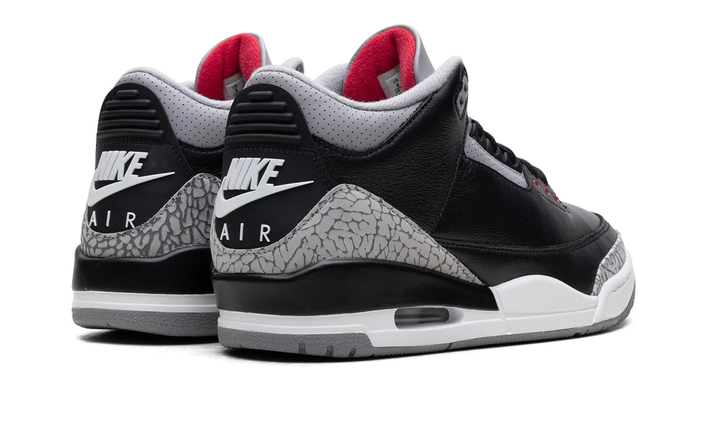 Jordan 3 "Black Cement" 2024