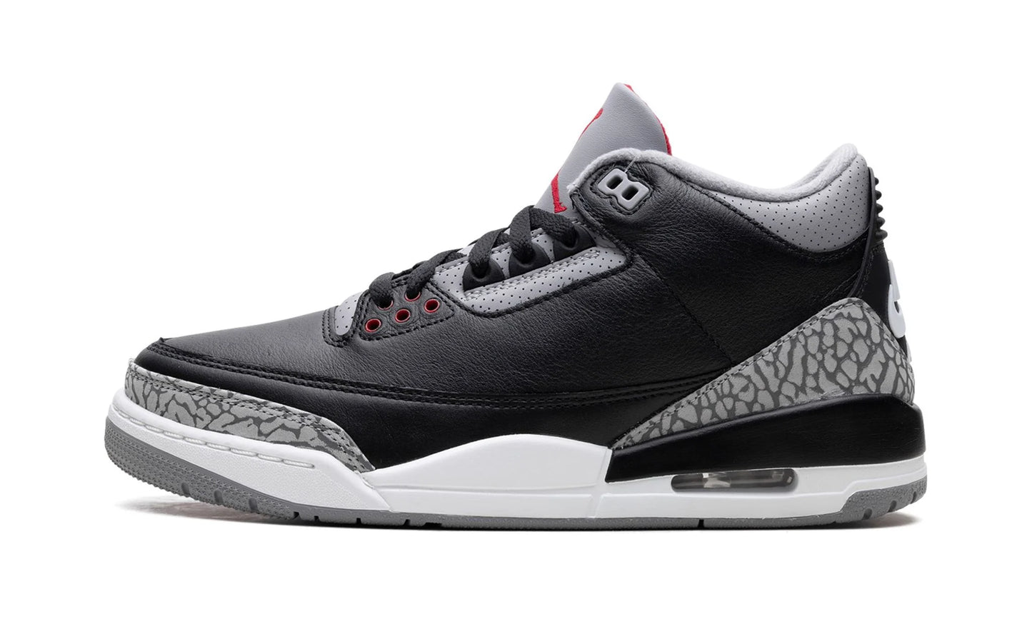 Jordan 3 "Black Cement" 2024