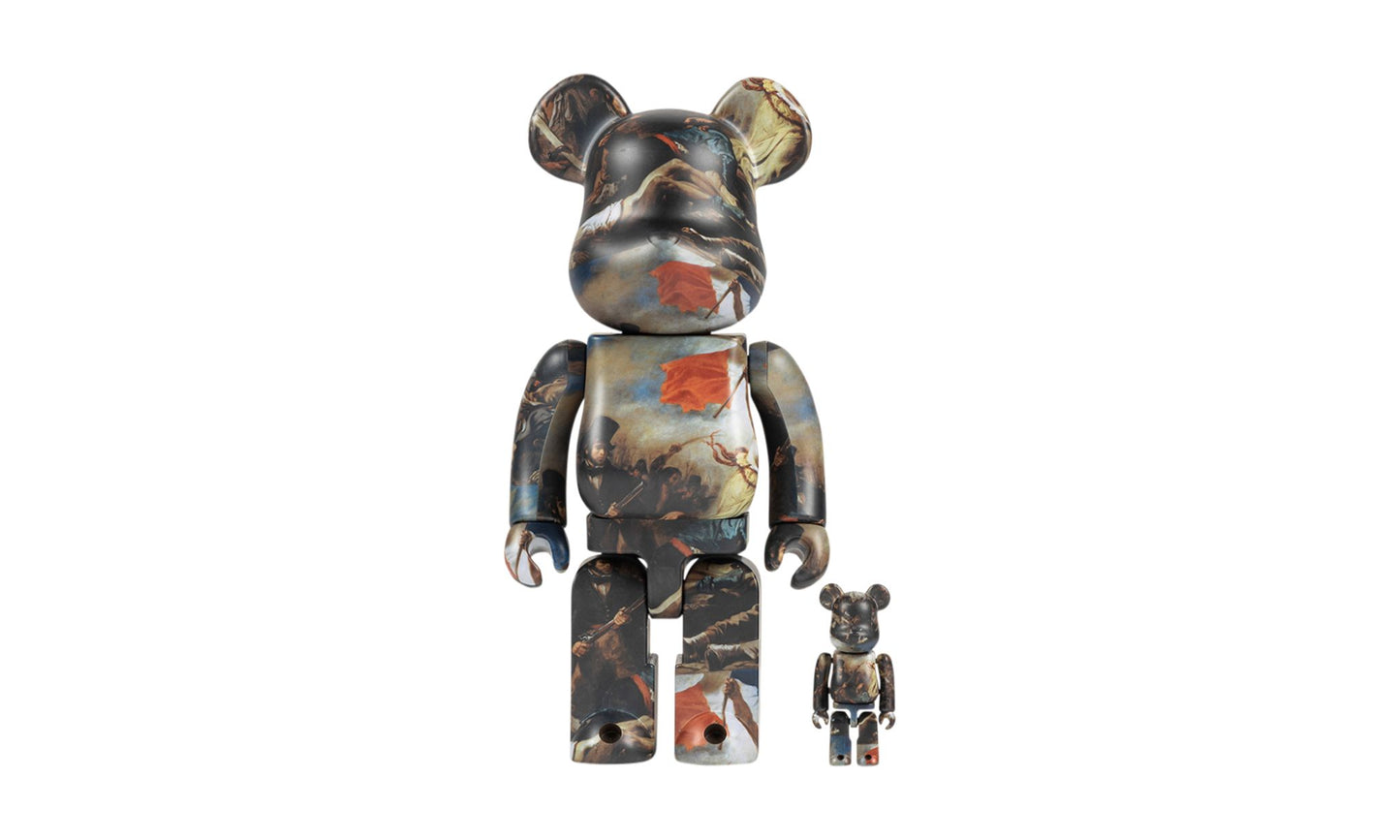 Bearbrick Eugène Delacroix (Liberty Leading the People) 100% & 400% Set
