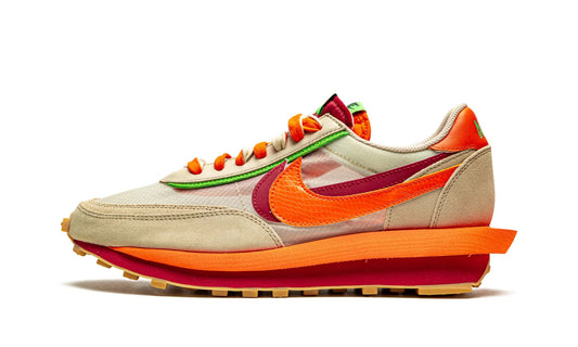 Nike LD WAFFLE "Sacai x Clot - Net Orange Blaze"
