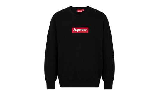 Supreme Box Logo Crewneck Black "FW 22"