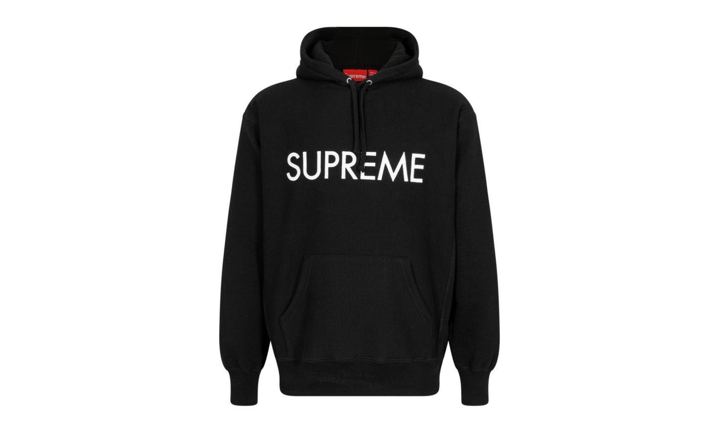Supreme Capital Hoodie "FW 22" Black