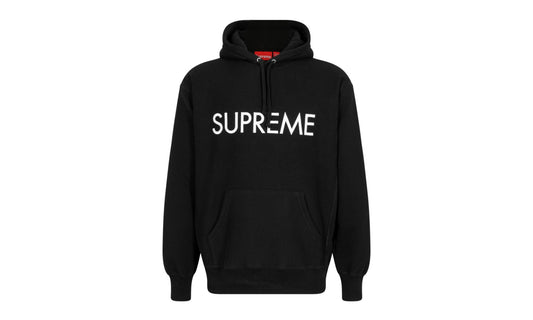 Supreme Capital Hoodie "FW 22" Black