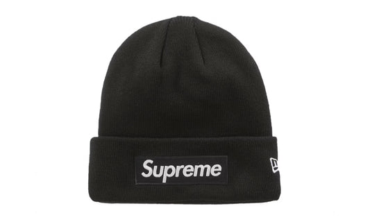Beanie Supreme New Era Box Logo (FW23) Black